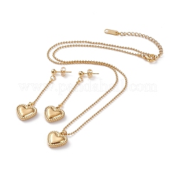 Pendant necklaces & Dangle Earrings Jewelry Sets&nbsp;SJEW-JS01170
