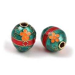 Rack Plating Brass Beads&nbsp;KK-M282-32G-1
