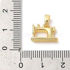 Rack Plating Brass Charms&nbsp;KK-Z056-01G