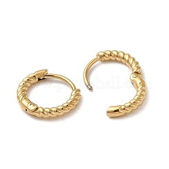 304 Stainless Steel Croissant Hoop Earrings for Women&nbsp;EJEW-Q781-06G