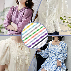 30 Yards 12 Colors Chinlon Elastic Lace Trim&nbsp;EW-FG0001-01
