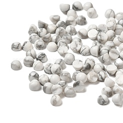 Natural Howlite Dome/Half Round Cabochons&nbsp;G-G037-01C-06