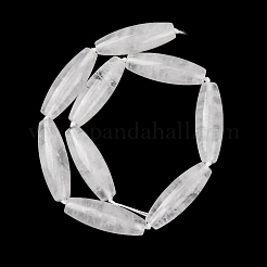 Natural Quartz Crystal Beads Strands&nbsp;G-L654-G16-01