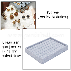 Wooden Cuboid Jewelry Rings Displays&nbsp;RDIS-L001-01