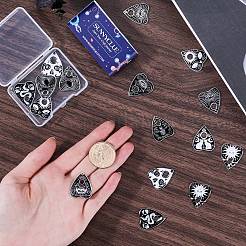 20Pcs 10 Styles Alloy Enamel Pendants&nbsp;ENAM-SC0005-12