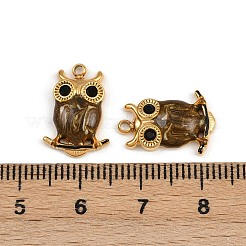 304 Stainless Steel Rhinestone Pendants&nbsp;STAS-P410-20G