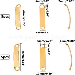 304 Stainless Steel Bar Links Connectors&nbsp;STAS-UN0007-60G