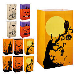 20Pcs 5 Styles Halloween Candy Paper Bags&nbsp;ABAG-TA0001-39