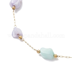 Shell & 304 Stainless Steel Link Bracelets for Women&nbsp;BJEW-JB12378