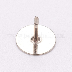 Brass Brooch Findings&nbsp;KK-WH0033-01B-P