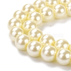 Eco-Friendly Glass Pearl Beads&nbsp;X-HY-J002-8mm-HX003