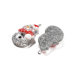 Christmas Theme Resin Pendants&nbsp;RESI-R450-01B
