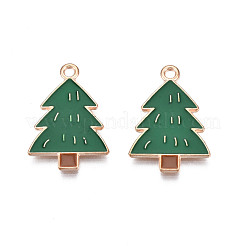 Christmas Style Alloy Enamel Pendants&nbsp;ENAM-Q442-66