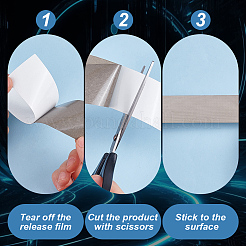 Conductive Fiberglass Fabric Adhesive Tape&nbsp;AJEW-WH0039-47C