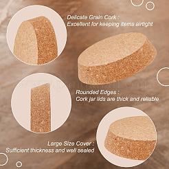 Cork Bottle Stoppers&nbsp;FIND-WH0139-390C