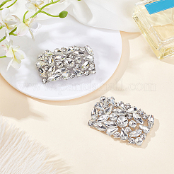 1 Pair Alloy & Rhinestone Shoe Decorations&nbsp;FIND-AN0001-11B