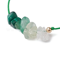 Gemstone Braided Bead Bracelet&nbsp;BJEW-JB11013-04