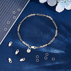 5Pcs 925 Sterling Silver Lobster Claw Clasps&nbsp;STER-GA0001-37