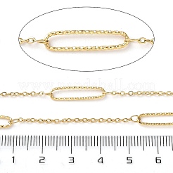 304 Stainless Steel Oval & Cable Chains&nbsp;CHS-C015-04A-G