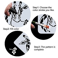 PET Plastic Drawing Painting Stencils Templates&nbsp;DIY-WH0244-063