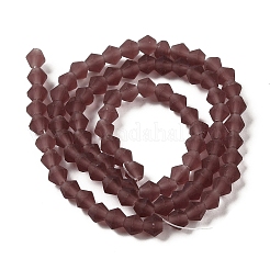 Imitate Austrian Crystal Frosted Glass Beads Strands&nbsp;EGLA-A039-T2mm-MD05