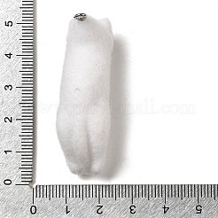 Flocky Resin Pendants&nbsp;RESI-E059-01A