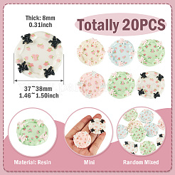Resin Plate Miniature Ornaments&nbsp;DOLL-TAC0001-003A