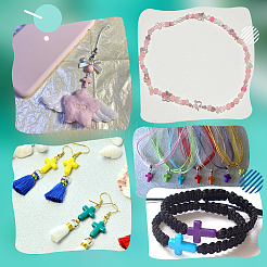 300Pcs 10 Colors Opaque Acrylic Beads&nbsp;SACR-PH0002-17
