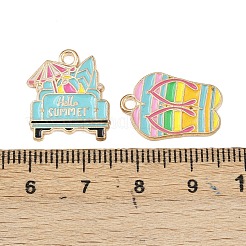 Alloy Enamel Pendants&nbsp;FIND-G100-04G