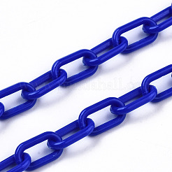 Handmade Opaque Acrylic Paperclip Chains&nbsp;X-KY-S166-002A
