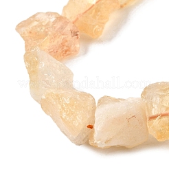 Heated Natural Citrine Beads Strands&nbsp;G-S386-C19