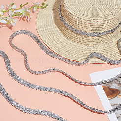 Braided Polyester Lace Ribbons&nbsp;SRIB-DR0001-03B