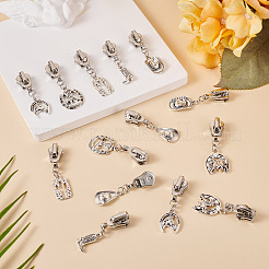 14Pcs Alloy Replacement Zipper Sliders&nbsp;HJEW-TAC0129