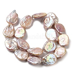 Natural Baroque Pearl Keshi Pearl Beads Strands&nbsp;PEAR-E016-022