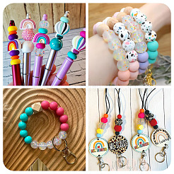 20Pcs 2 Styles Silicone Beads&nbsp;SIL-TA0001-23