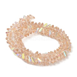 Transparent Glass Beads Strands&nbsp;EGLA-P061-04B-AB02