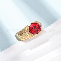 304 Stainless Steel Finger Rings&nbsp;RJEW-F201-02G-05