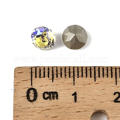 Glass Rhinestone Cabochons&nbsp;GLAA-A018-6mm-0001PS