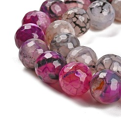 Natural Dragon Veins Agate Beads Strands&nbsp;G-L595-A04-02