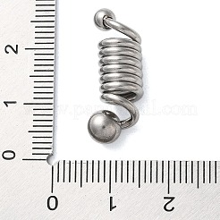 Non-Tarnish 304 Stainless Steel European Beads&nbsp;STAS-G338-08P