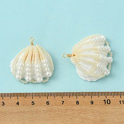 Natural Shell Pendants&nbsp;PALLOY-MZ01366