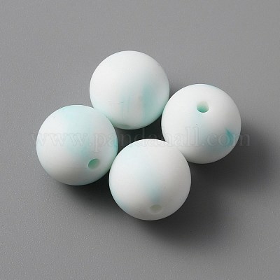 Silicone Beads&nbsp;SIL-WH0001-35B-1