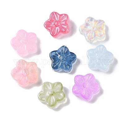 Baking Paint Glass Beads&nbsp;GLAA-S202-06-1