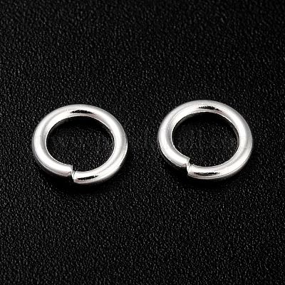 Rack Plating Brass Open Jump Rings&nbsp;X-KK-O139-18O-S-1