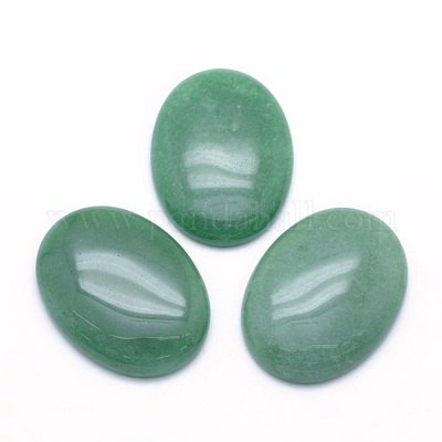 Natural Green Aventurine Cabochons&nbsp;G-P393-I06-1