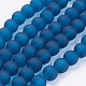 Baking Paint Transparent Glass Bead Strands&nbsp;GLAA-S031-10mm-31-1