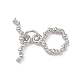 Brass Toggle Clasp&nbsp;KK-D289-53C-P-1