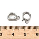 Brass Fold Over Clasps&nbsp;KK-M270-09P-3