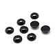 Dyed & Heated Natural Black Agate Gemstone Cabochons&nbsp;G-T020-6mm-11-1