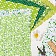 7Pcs Printed Cotton Fabric&nbsp;DIY-CY0002-16B-4